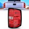 Nilight Taillight Assembly for 2014 2015 2016 2017 2018 2019 Chevy Silverado 1500 2500HD 3500HD 2015-2019 GMC Sierra 3500HD 2019 Silverado 1500LD OE Style Rear Lamp Driver Side(Passenger Side)