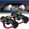 Nilight UTV Dome Light Universal 1.5”-2.0” Roll Bar Mount LED Interior Spot Flood Combo Beam LED Lights for UTVs ATVs Can-Am Polaris RZR Dune Buggy Golf Cart Off-Road Vehicle Boat(2PCS UTV Dome Light w/Grab Handle)