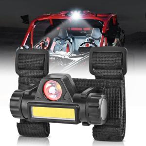 Nilight UTV Dome Light Universal 1.5”-2.0” Roll Bar Mount LED Interior Spot Flood Combo Beam LED Lights for UTVs ATVs Can-Am Polaris RZR Dune Buggy Golf Cart Off-Road Vehicle Boat(1PC UTV Dome Light)