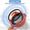Nilight 90 Degree RV Tote Tank Adapter, Clear RV Sewer Hose Elbow Fitting with 4 Swivel Bayonet Prongs Leak-Proof Double Odor-Tight Sealing Ring for RV Camping Portable Waste Tank Sewer Hoses, Blue(RV Tote Tank Adapter  Orange)