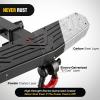 Nilight Hitch Step with Whip Mount Holes 2″ Receiver Upgraded Textured Black Anti-Slip Step Bar Rear Bumper Guard Protector Includes Hitch Lock & U-Bolts Universal Fit for Trucks SUV Car Van(Hitch Step w/D-Ring Shackle)