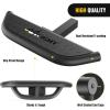 Nilight Hitch Step with Whip Mount Holes 2″ Receiver Upgraded Textured Black Anti-Slip Step Bar Rear Bumper Guard Protector Includes Hitch Lock & U-Bolts Universal Fit for Trucks SUV Car Van(Heavy Duty Hitch Step)
