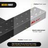 Nilight Hitch Step with Whip Mount Holes 2″ Receiver Upgraded Textured Black Anti-Slip Step Bar Rear Bumper Guard Protector Includes Hitch Lock & U-Bolts Universal Fit for Trucks SUV Car Van(23.5 Inch Hitch Step)