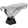 Nilight Car Door Step Universal Aluminum Latch Step for Car Roof Access Portable Folding Car Door Latch Hook Step Multi-Adjustable Both Feet Stand Pedal Max Load 500 Lbs for Truck SUV Vehicles, Green(Gray)