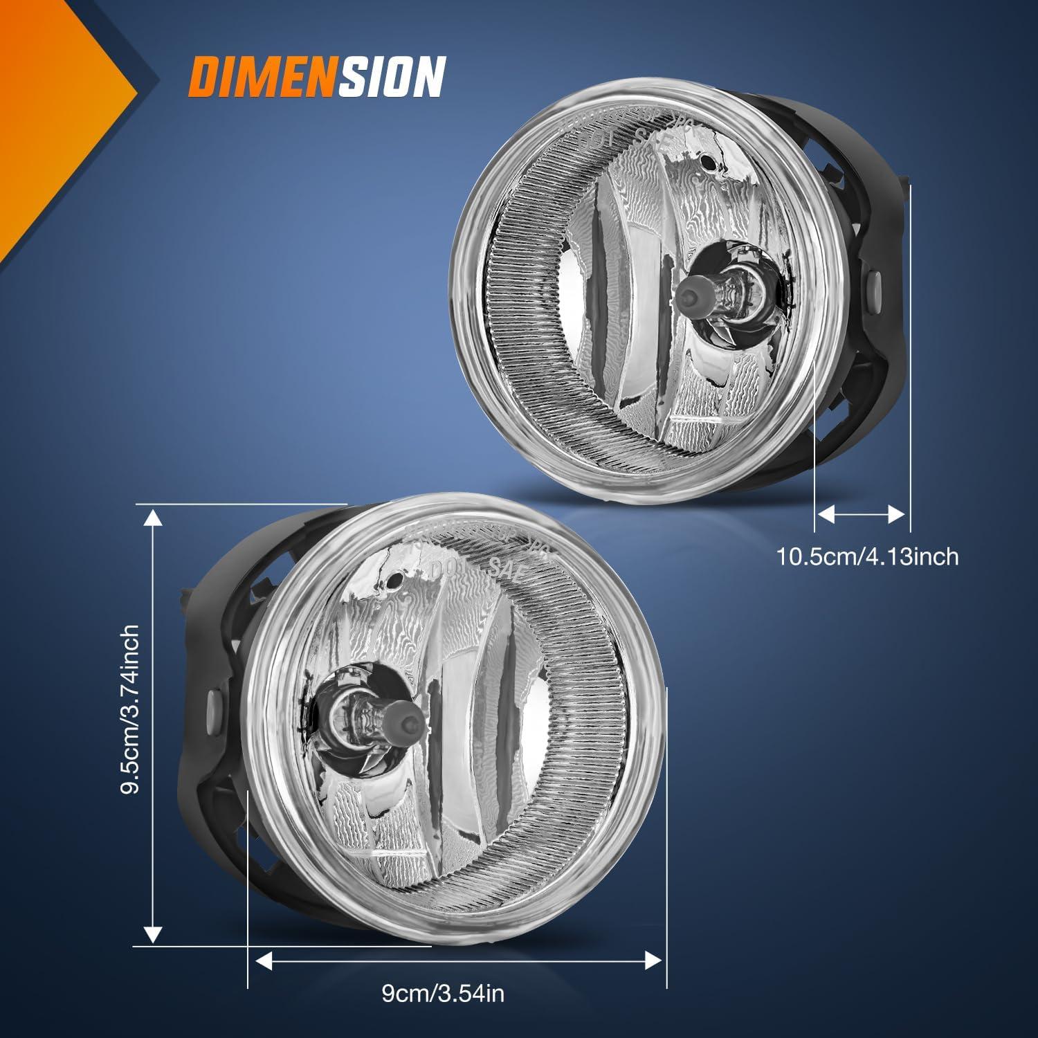 image:imageNilight Bumper Fog Light Compatible with 2005 2006 2007 2008 2009 2010 Dodge Dakota Durango Jeep Commander Grand Cherokee Raider Chrysler Aspen 300 SRT80509 DodgeChrysler0710 Patriot
