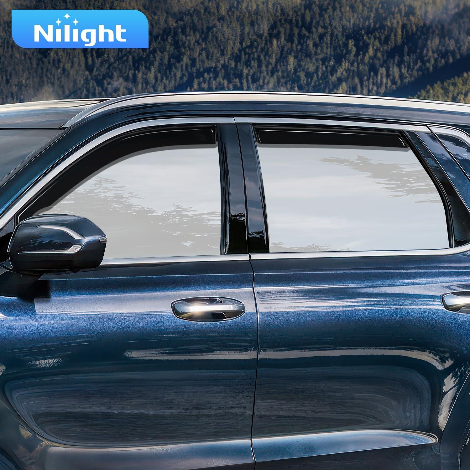 image:imageNilight inChannel Rain Guards for Ford F150 SuperCrew 2015 2016 2017 2018 2019 2020Window Visors Vent Deflectors Smoke Tinted Wind amp Rain Protection Car Wash Safe 4PCSHyundai Palisade 20202025