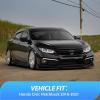 Nilight in-Channel Rain Guards for Ford F150 SuperCrew 2015 2016 2017 2018 2019 2020,Window Visors Vent Deflectors, Smoke Tinted, Wind & Rain Protection, Car Wash Safe – 4PCS(Civic Hatchback 2016-2021)