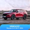 Nilight in-Channel Rain Guards for Ford F150 SuperCrew 2015 2016 2017 2018 2019 2020,Window Visors Vent Deflectors, Smoke Tinted, Wind & Rain Protection, Car Wash Safe – 4PCS(Mazda CX-5 2017-2025)