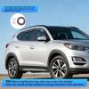 Nilight in-Channel Window Visors for Honda Pilot 2016-2022, Not Fit for Touring/Elite/Black Edition, Side Window Deflectors Rain Guards for Cars, Sleek Low Profile Design, Light Smoky Blue, 4PCS(Hyundai Tucson 2016-2020)