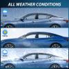 Nilight in-Channel Window Visors for Honda Pilot 2016-2022, Not Fit for Touring/Elite/Black Edition, Side Window Deflectors Rain Guards for Cars, Sleek Low Profile Design, Light Smoky Blue, 4PCS(Nissan Altima 2019-2026)