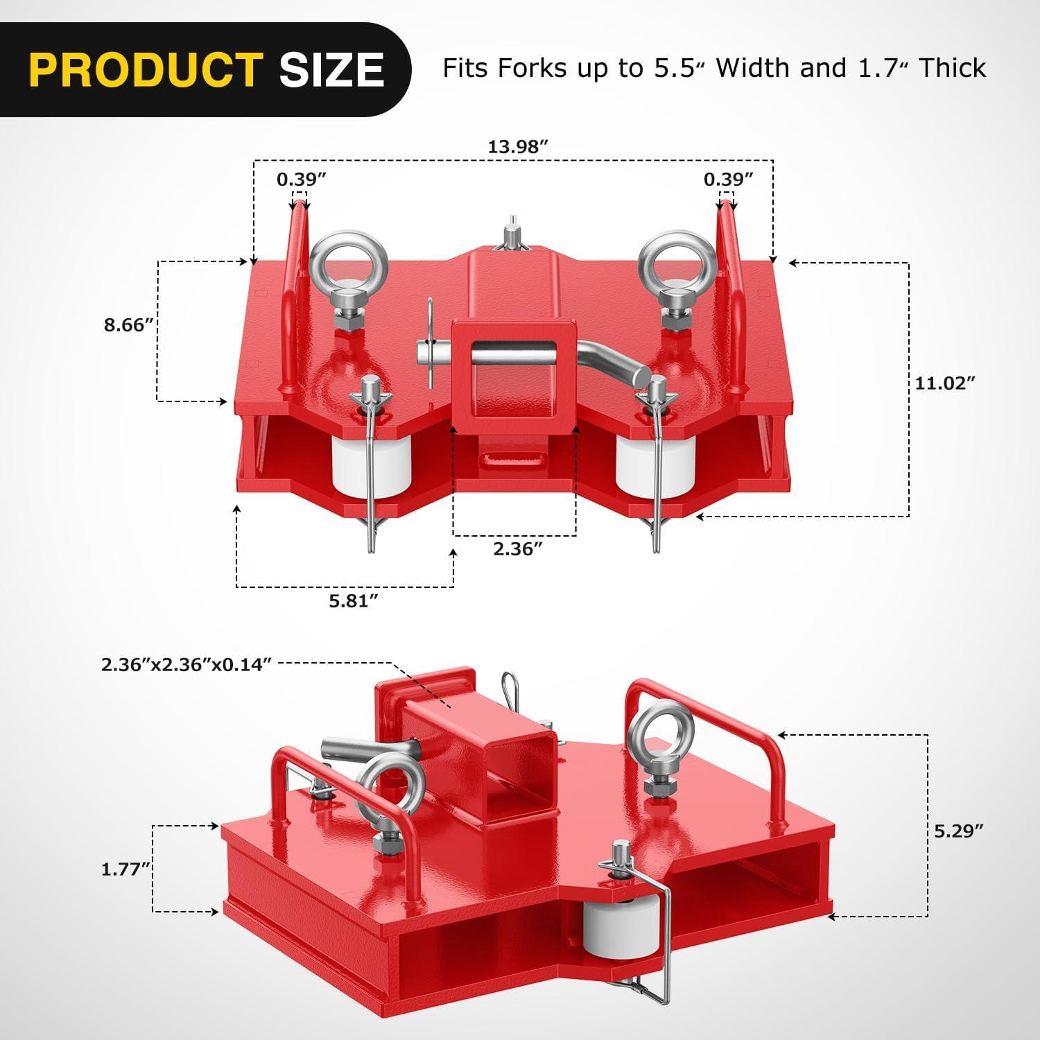 image:imageNilight Heavy Duty Trailer Shackle Kit for Double Eye Springs Fits 35K52K Axles DualStage AntiRust Coated Complete Installation Hardware Included Durable Suspension Repair Parts BlackDual Pallet Forklift