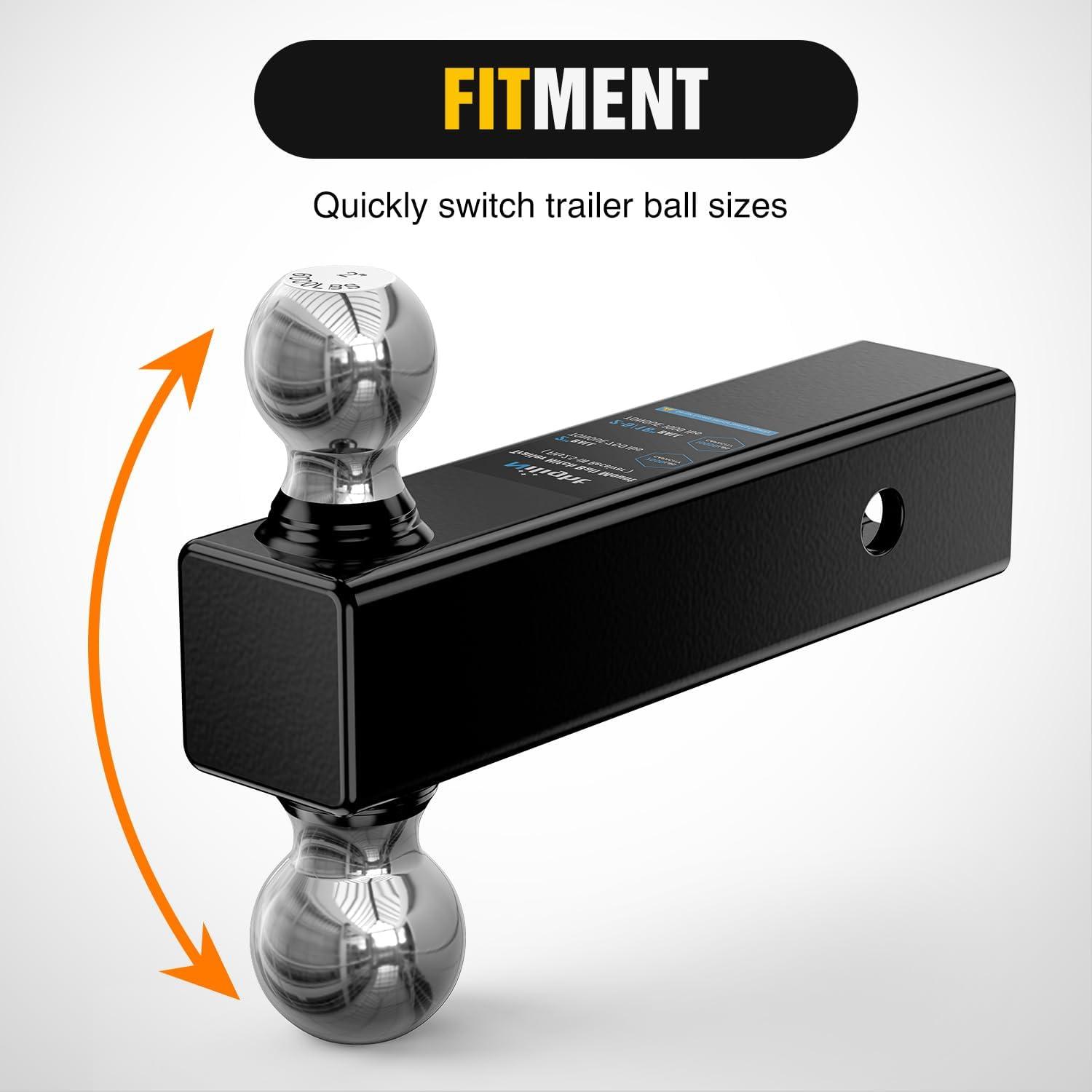 image:imageNilight Heavy Duty Trailer Shackle Kit for Double Eye Springs Fits 35K52K Axles DualStage AntiRust Coated Complete Installation Hardware Included Durable Suspension Repair Parts Black212 hitch 2ball