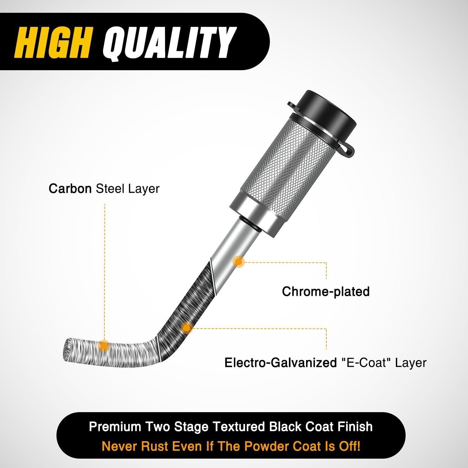 image:imageNilight Heavy Duty Trailer Shackle Kit for Double Eye Springs Fits 35K52K Axles DualStage AntiRust Coated Complete Installation Hardware Included Durable Suspension Repair Parts BlackHitch Lock Pin 12 58 Silver