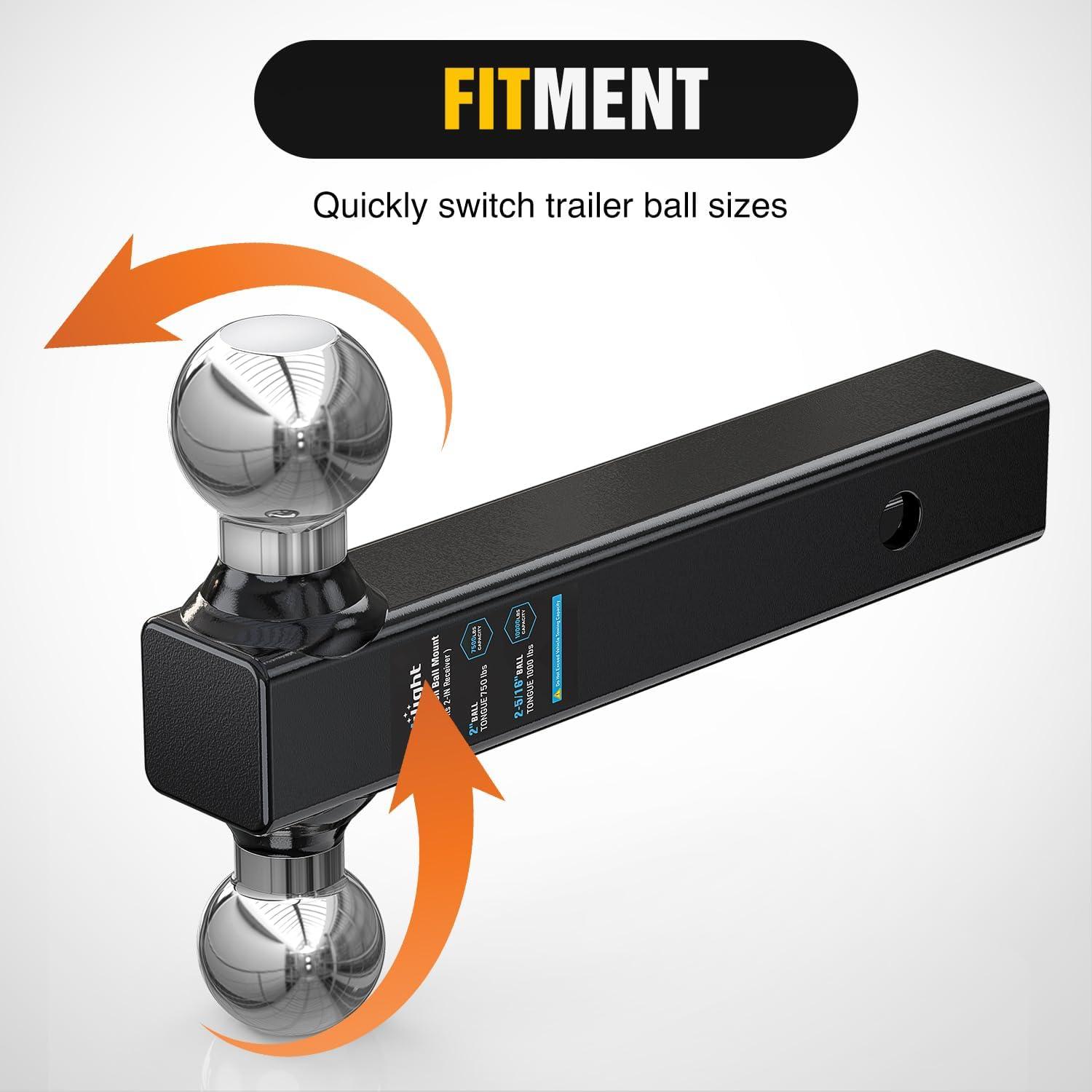 image:imageNilight Heavy Duty Trailer Shackle Kit for Double Eye Springs Fits 35K52K Axles DualStage AntiRust Coated Complete Installation Hardware Included Durable Suspension Repair Parts Black2 hitch 2 ball