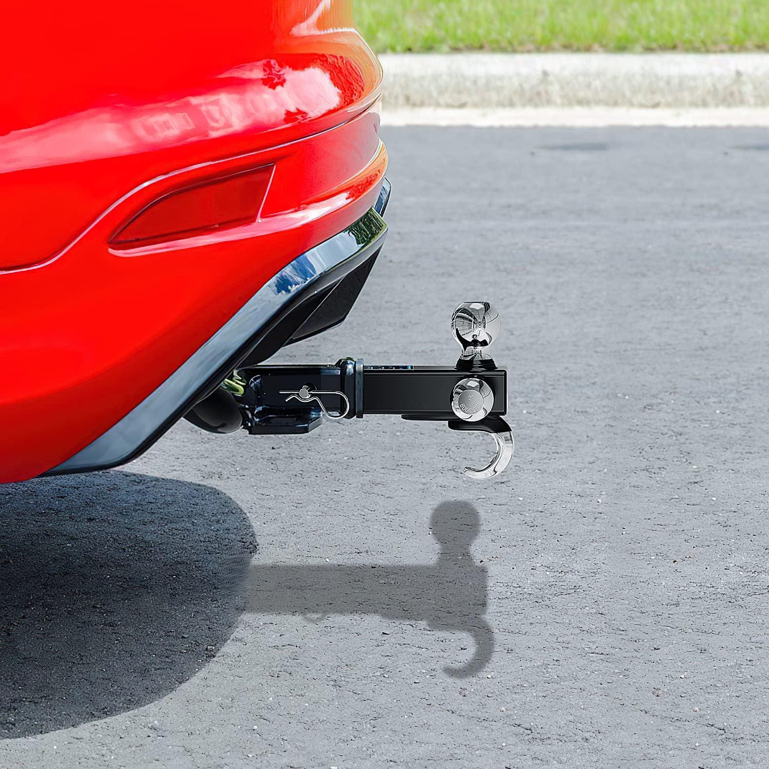 image:imageNilight Heavy Duty Trailer Shackle Kit for Double Eye Springs Fits 35K52K Axles DualStage AntiRust Coated Complete Installation Hardware Included Durable Suspension Repair Parts BlackTri Ball Mount