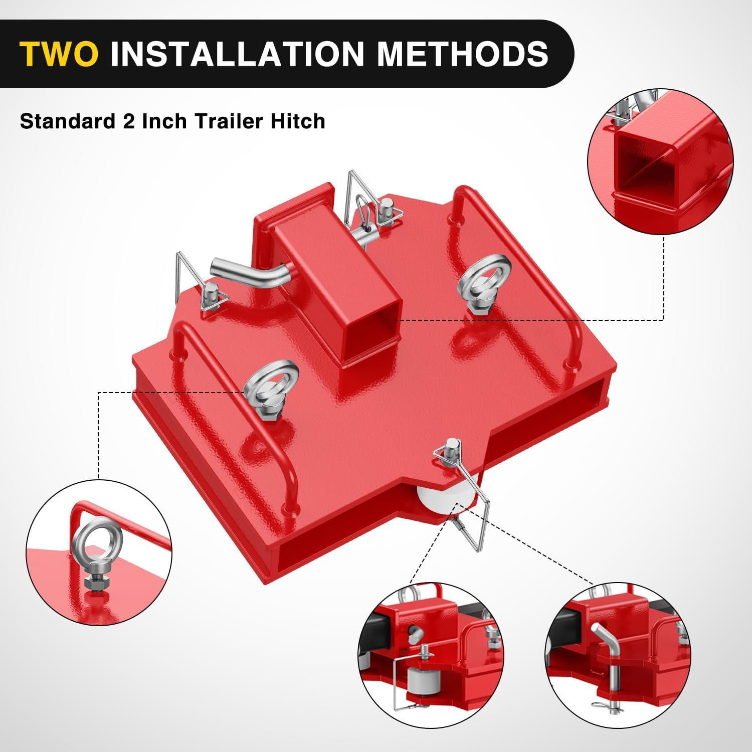 image:imageNilight Heavy Duty Trailer Shackle Kit for Double Eye Springs Fits 35K52K Axles DualStage AntiRust Coated Complete Installation Hardware Included Durable Suspension Repair Parts BlackDual Pallet Forklift