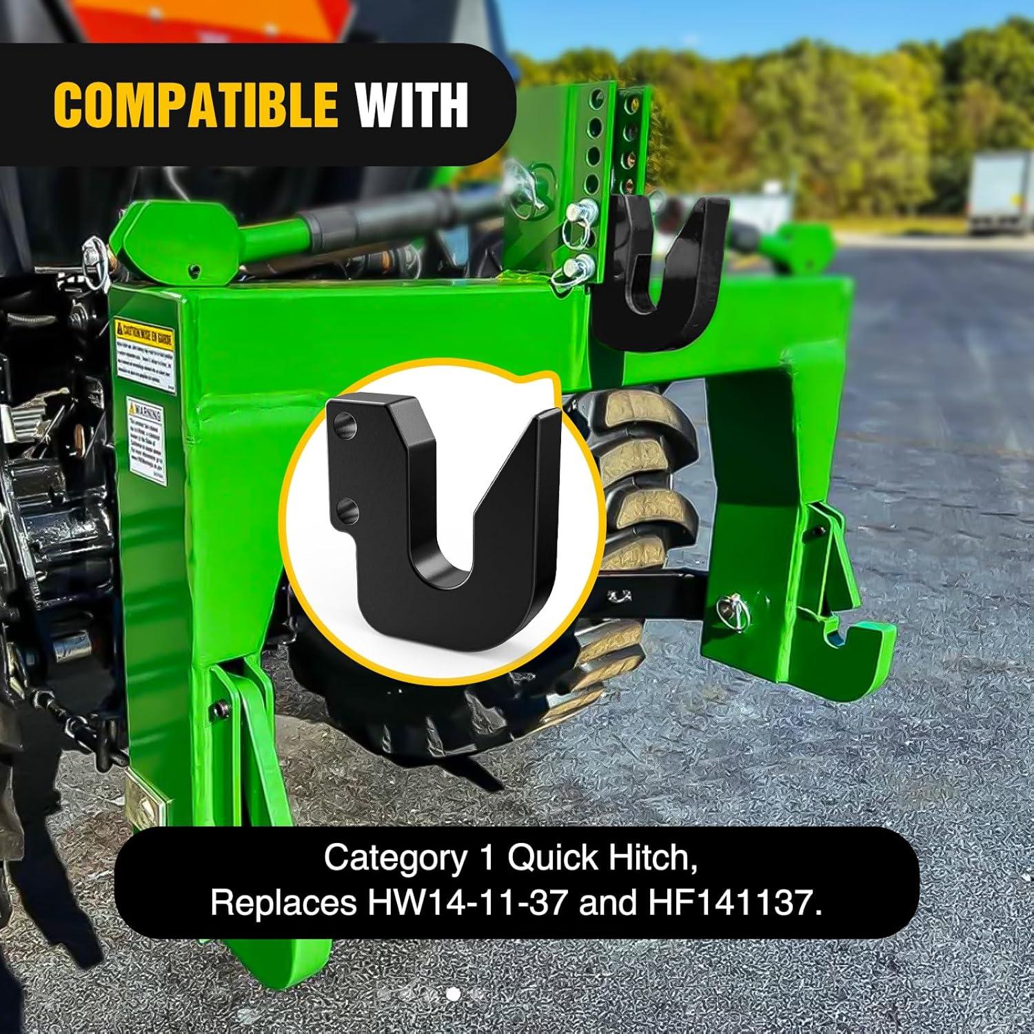 image:imageNilight Heavy Duty Trailer Shackle Kit for Double Eye Springs Fits 35K52K Axles DualStage AntiRust Coated Complete Installation Hardware Included Durable Suspension Repair Parts BlackQuick Hitch Top Hook