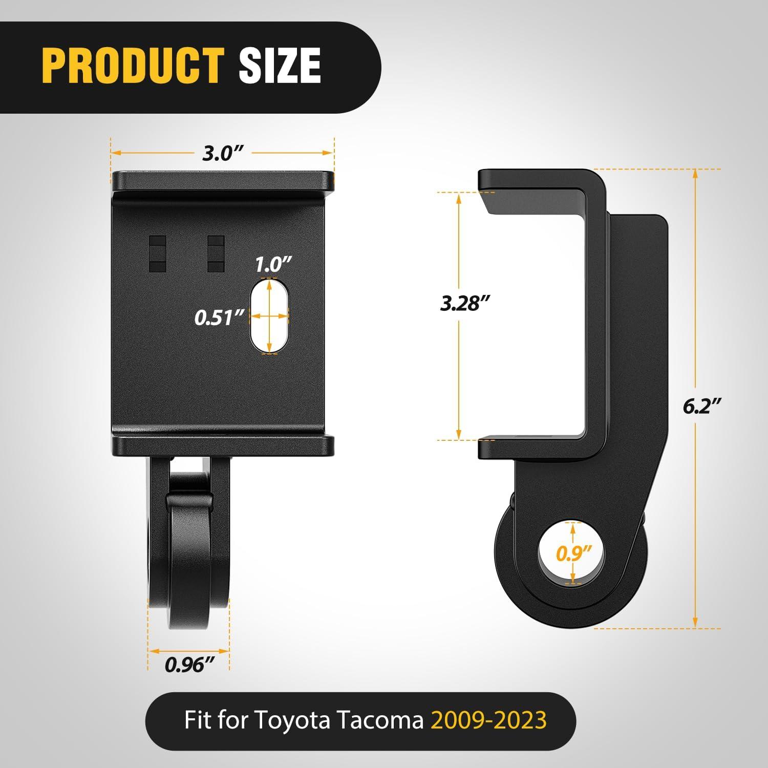 image:imageNilight Heavy Duty Trailer Shackle Kit for Double Eye Springs Fits 35K52K Axles DualStage AntiRust Coated Complete Installation Hardware Included Durable Suspension Repair Parts BlackToyota Tacoma Tow Hook
