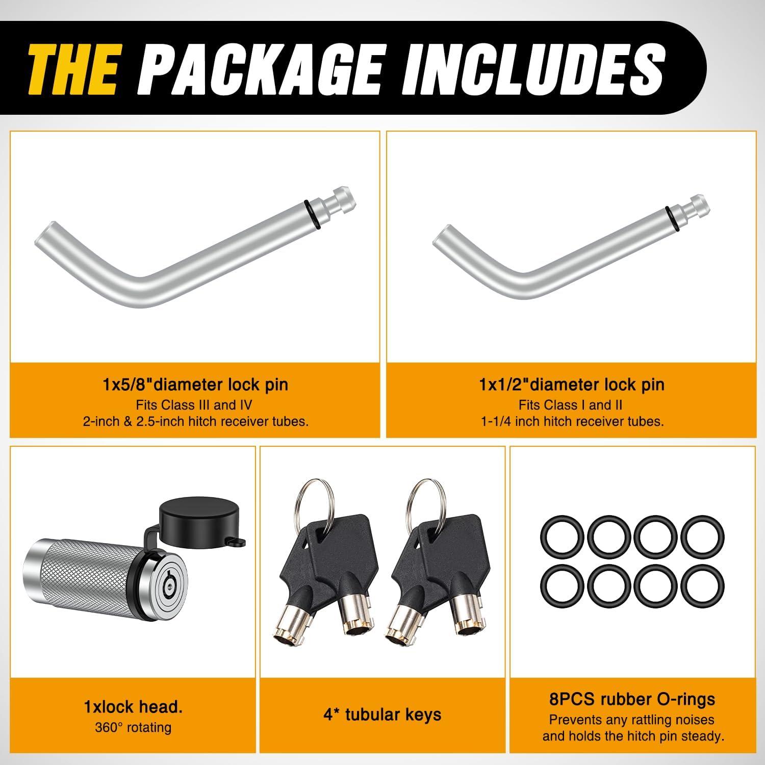 image:imageNilight Heavy Duty Trailer Shackle Kit for Double Eye Springs Fits 35K52K Axles DualStage AntiRust Coated Complete Installation Hardware Included Durable Suspension Repair Parts BlackHitch Lock Pin 12 58 Silver