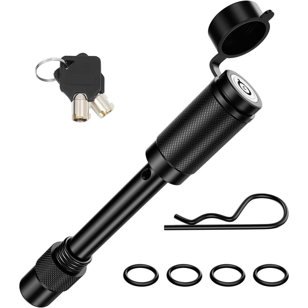 image:imageNilight Heavy Duty Trailer Shackle Kit for Double Eye Springs Fits 35K52K Axles DualStage AntiRust Coated Complete Installation Hardware Included Durable Suspension Repair Parts BlackHitch Lock Pin