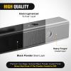 Nilight Heavy Duty Trailer Shackle Kit for Double Eye Springs Fits 3.5K–5.2K Axles Dual-Stage Anti-Rust Coated Complete Installation Hardware Included Durable Suspension Repair Parts Black(2″ hitch 3 ball)