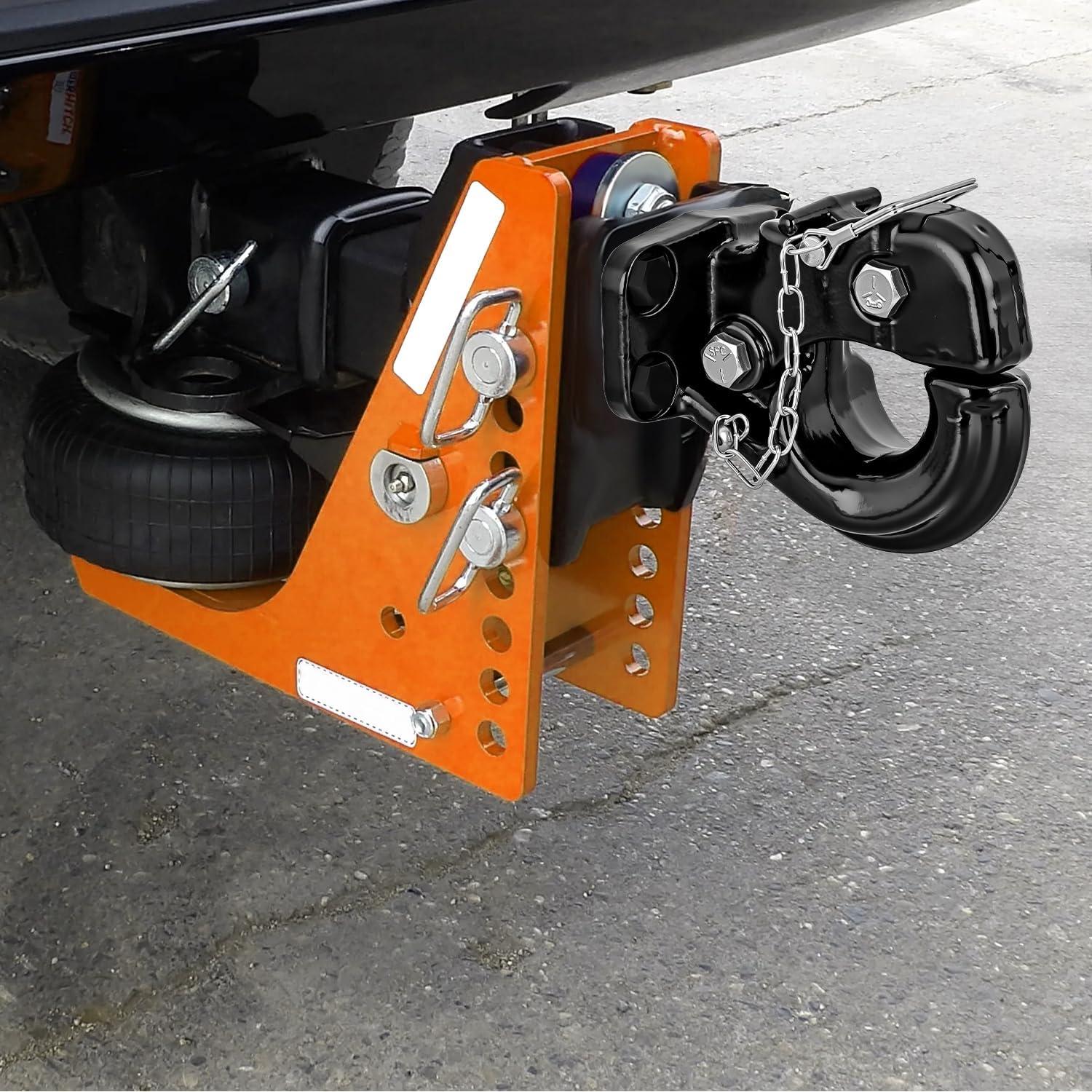 image:imageNilight Heavy Duty Pintle Hitch Lunette Ring Tow Eye3 ID 26455 lbs12T CapacityBlack PowdercoatTrailers and Towing Accessories15Ton Capacity
