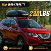 Nilight Roof Rack Cross Bars Fit for Chevrolet Chevy Tahoe Suburban GMC Yukon Cadillac Escalade 2015-2021, Adjustable Aluminum Less Wind Noise Car Crossbars for Cargo Carrier Luggage Box Kayak Tent(Nissan Rogue 2014-2020)