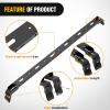 Nilight Roof Rack Cross Bars Fit for Chevrolet Chevy Tahoe Suburban GMC Yukon Cadillac Escalade 2015-2021, Adjustable Aluminum Less Wind Noise Car Crossbars for Cargo Carrier Luggage Box Kayak Tent(Jeep Wrangler JK JL 4XE JT 2007-2025 300LBS)