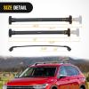 Nilight Roof Rack Cross Bars Fit for Chevrolet Chevy Tahoe Suburban GMC Yukon Cadillac Escalade 2015-2021, Adjustable Aluminum Less Wind Noise Car Crossbars for Cargo Carrier Luggage Box Kayak Tent(Volkswagen Tiguan 2018-2024 Taos 2022-2024)