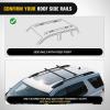 Nilight Roof Rack Cross Bars Fit for Chevrolet Chevy Tahoe Suburban GMC Yukon Cadillac Escalade 2015-2021, Adjustable Aluminum Less Wind Noise Car Crossbars for Cargo Carrier Luggage Box Kayak Tent(Chevy Traverse 2022-2024)
