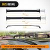 Nilight Roof Rack Cross Bars Fit for Chevrolet Chevy Tahoe Suburban GMC Yukon Cadillac Escalade 2015-2021, Adjustable Aluminum Less Wind Noise Car Crossbars for Cargo Carrier Luggage Box Kayak Tent(Chevy Traverse 2018-2021)