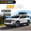 Nilight Roof Rack Cross Bars Fit for Chevrolet Chevy Tahoe Suburban GMC Yukon Cadillac Escalade 2015-2021, Adjustable Aluminum Less Wind Noise Car Crossbars for Cargo Carrier Luggage Box Kayak Tent(GMC Acadia 2017-2023)