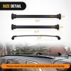 Nilight Roof Rack Cross Bars Fit for Chevrolet Chevy Tahoe Suburban GMC Yukon Cadillac Escalade 2015-2021, Adjustable Aluminum Less Wind Noise Car Crossbars for Cargo Carrier Luggage Box Kayak Tent(Honda CR-V 2012-2016)