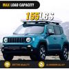 Nilight Roof Rack Cross Bars Fit for Chevrolet Chevy Tahoe Suburban GMC Yukon Cadillac Escalade 2015-2021, Adjustable Aluminum Less Wind Noise Car Crossbars for Cargo Carrier Luggage Box Kayak Tent(Jeep Renegade 2015-2021)