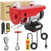 Nilight 1760LBS Electric Hoist 110V Electric Hoist Winch with Wireless Remote Control, Single/Double Slings 39FT Lifting Height Material Handling Tool for Garage Warehouses Factory Attic Ceiling Crane(1320LBS Wireless & Wired Remote)