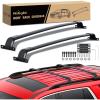 Nilight Roof Rack Cross Bars Fit for Chevrolet Chevy Tahoe Suburban GMC Yukon Cadillac Escalade 2015-2021, Adjustable Aluminum Less Wind Noise Car Crossbars for Cargo Carrier Luggage Box Kayak Tent(Chevy Traverse 2018-2021)