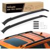 Nilight Roof Rack Cross Bars Fit for Chevrolet Chevy Tahoe Suburban GMC Yukon Cadillac Escalade 2015-2021, Adjustable Aluminum Less Wind Noise Car Crossbars for Cargo Carrier Luggage Box Kayak Tent(Cadillac Escalade 2015-2021)