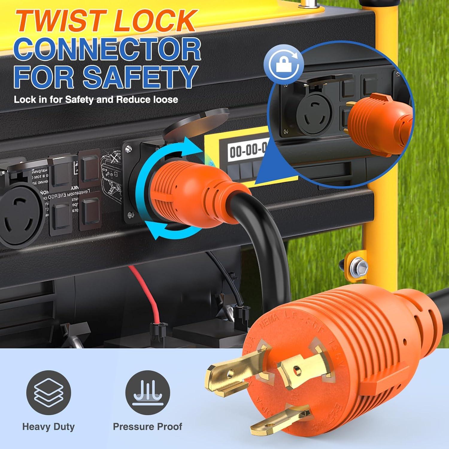 image:imageNilight Dryer Adapter Cord 30 Amp to 30 Amp 3 Prong 125V 3750 Watt Pure Copper Old Dryer Outlet to New Dryer Plug Conversion Heavy Duty 10 Gauge Wire 1030P to 1430R 30M30FL530P to 515R520R 3Prong
