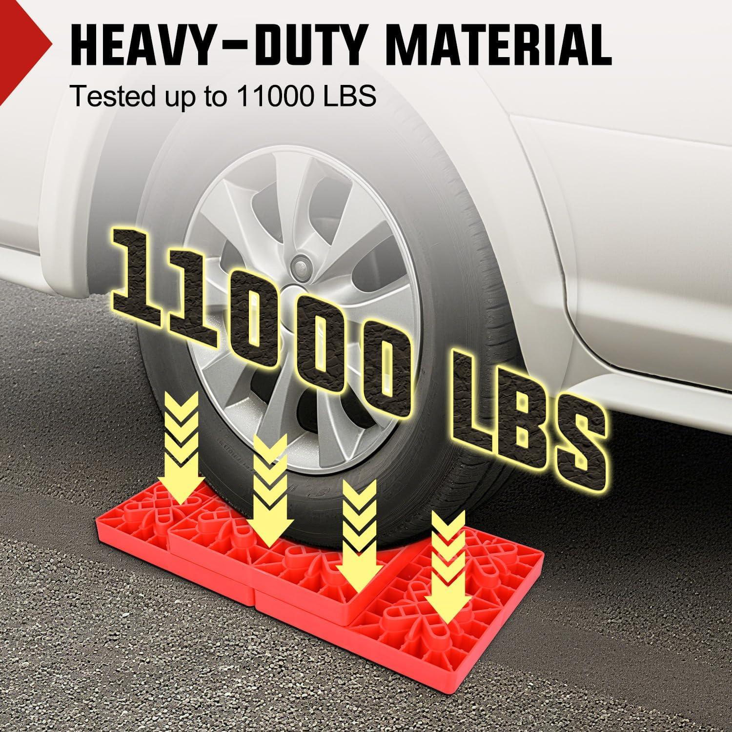 image:imageNilight RV Leveling Blocks 10 Pack Interlocking Design Stabilizer Block Customizable Height with Carrying Bag for Rv Camper Travel Trailer10 Pack