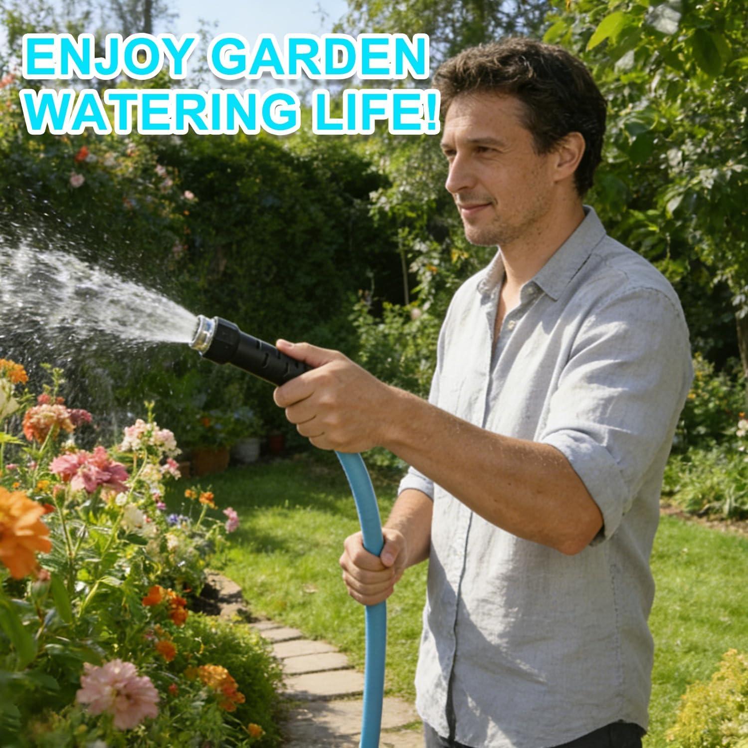 image:imageNilight RV Water Hose 50FT Garden Drinking Hoses with Storage Bag Leakproof AntiKink 58 Inner Diameter Flexible Lightweight Freshwater Hose for RVs Campers Travel Trailer Boat Car Wash Accessories