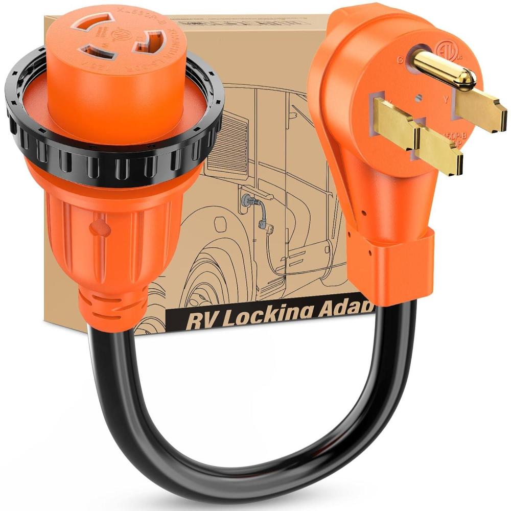 image:imageNilight Dryer Adapter Cord 30 Amp to 30 Amp 3 Prong 125V 3750 Watt Pure Copper Old Dryer Outlet to New Dryer Plug Conversion Heavy Duty 10 Gauge Wire 1030P to 1430R 30M30F50M30F Locking