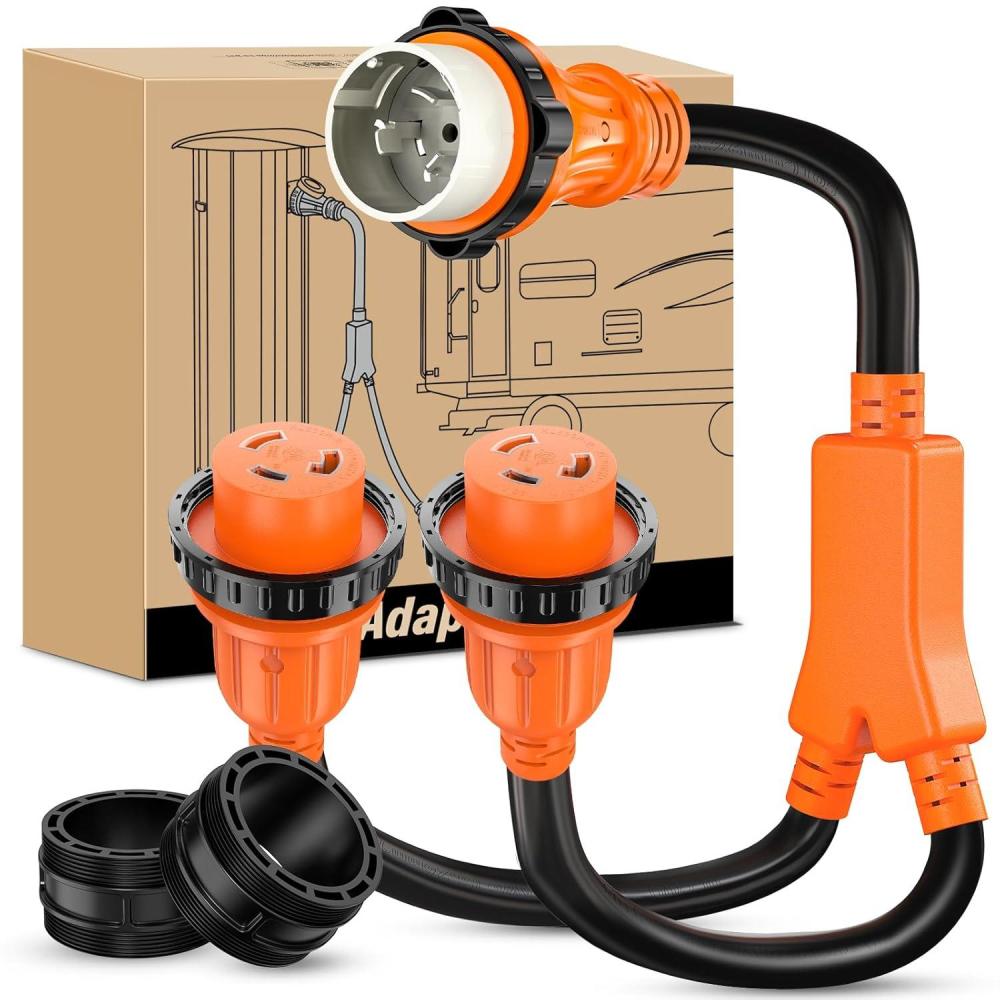 image:imageNilight Dryer Adapter Cord 30 Amp to 30 Amp 3 Prong 125V 3750 Watt Pure Copper Old Dryer Outlet to New Dryer Plug Conversion Heavy Duty 10 Gauge Wire 1030P to 1430R 30M30FSS250P to L530R