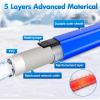 Nilight 100FT Heated Water Hose RV 5/8”Inside Diameter -45°F Freeze Protaction Antifreeze Garden Drinking Hoses with Saving Thermostat and Smart Heat System for Winter Camper Supply Accessories
