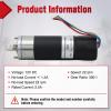 Nilight 236575 RV in-Wall Slide-Out Motor Compatible with Lippert Schwintek in Wall Slide System 300:1 High Torque Gear Ratio IG-42 10mm Motor Assembly for Travel Trailer Camper(Replace#236575)