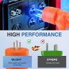 Nilight 30 Amp to 50Amp RV Power Adapter 3 Prong 125/250 Volt Heavy Duty Converter TT-30P to 14-50R 30A Male Plug to 50A Female Receptacle for Camper Caravan Trailer Generator(15Amp Male to 30Amp Female)