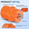Nilight 30 Amp to 50Amp RV Power Adapter 3 Prong 125/250 Volt Heavy Duty Converter TT-30P to 14-50R 30A Male Plug to 50A Female Receptacle for Camper Caravan Trailer Generator(15Amp Male to 50Amp Female)