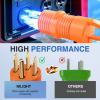 Nilight 30 Amp to 50Amp RV Power Adapter 3 Prong 125/250 Volt Heavy Duty Converter TT-30P to 14-50R 30A Male Plug to 50A Female Receptacle for Camper Caravan Trailer Generator(50Amp Male to 30AMP Female)