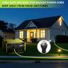 Nilight 50 Amp 25FT RV Locking Extension Cord with Adapter 30Amp to 50Amp 250V Heavy Duty 6/3+8/1 Gauge Pure Copper STW Wire ETL Listed 4 Prong 14-50P SS2-50R 50F/50M Cable Suit for Campers Caravan(50Amp 4Prong Twist Lock Green)