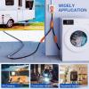 Nilight Dryer Adapter Cord 30 Amp to 30 Amp 3 Prong 125V 3750 Watt Pure Copper Old Dryer Outlet to New Dryer Plug Conversion Heavy Duty 10 Gauge Wire 10-30P to 14-30R 30M/30F(30M/15F Y Splitter)
