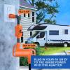 Nilight Dryer Adapter Cord 30 Amp to 30 Amp 3 Prong 125V 3750 Watt Pure Copper Old Dryer Outlet to New Dryer Plug Conversion Heavy Duty 10 Gauge Wire 10-30P to 14-30R 30M/30F(15M/30F w/ Circuit Breaker)